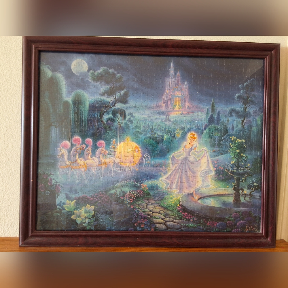 "Cinderella - An Evening of Magic" by Tom DuBois - Puzzle Replica